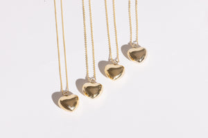 Puffy Heart Necklace